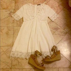 White Lace Dress